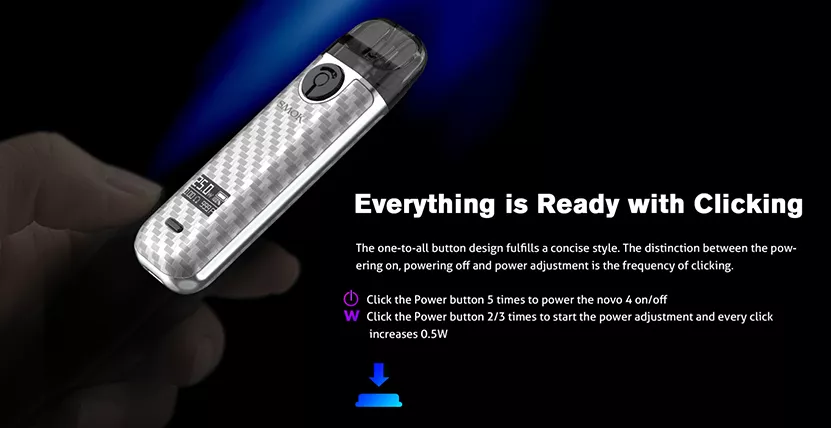 Smok Novo 4 Kit Vape Pod - Beta Vape