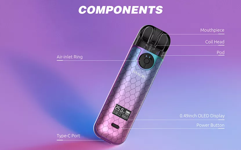 Smok Novo 4 Kit Vape Pod - Beta Vape