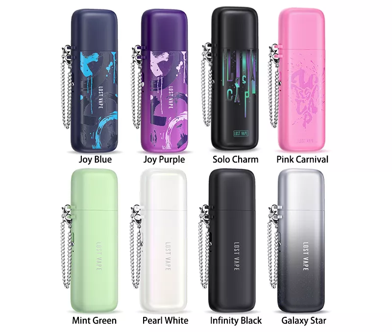 Lost Vape Ursa Cap pod kit colors