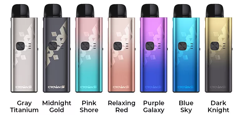 Uwell Crown S Pod Kit colors