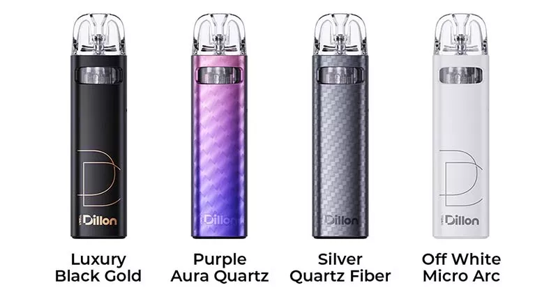 Uwell Dillon EM Pod Kit colors