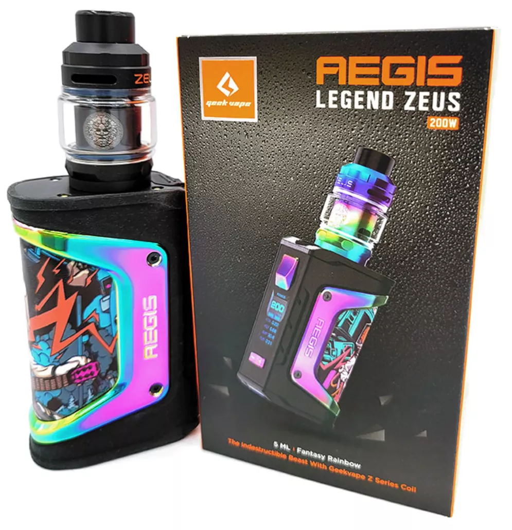 Geekvape Aegis Legend 200W Mod Kit With Zeus Tank