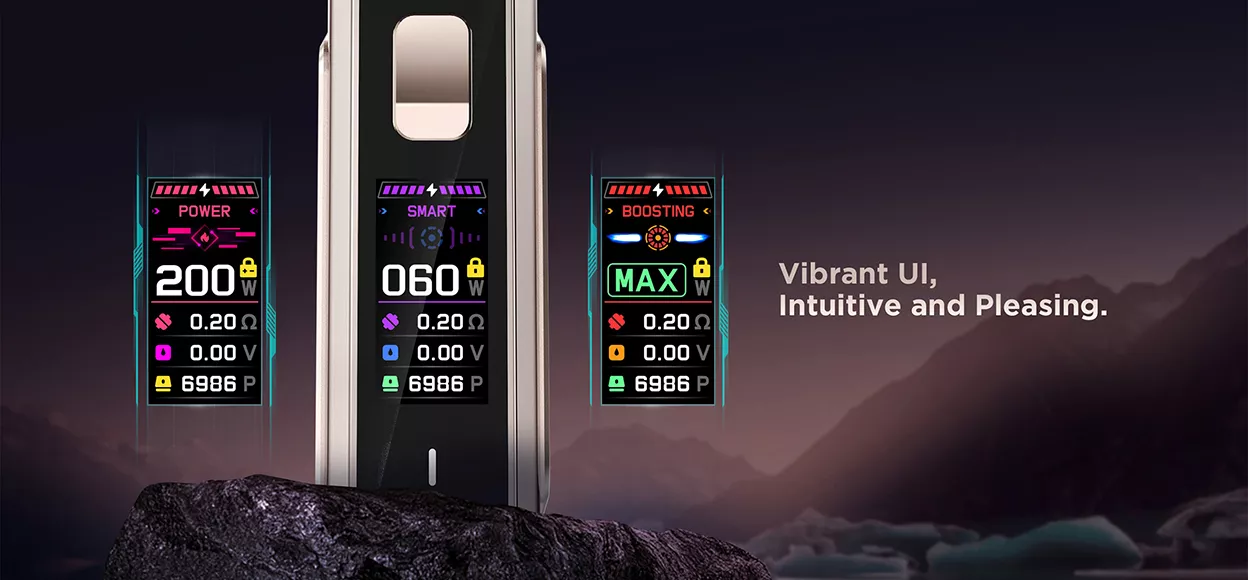 vibrant UI