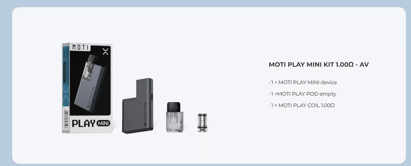 Moti Play Mini Pod System Kit 