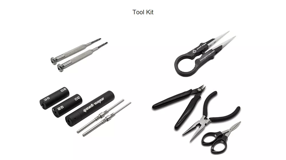 mini tool kit inside