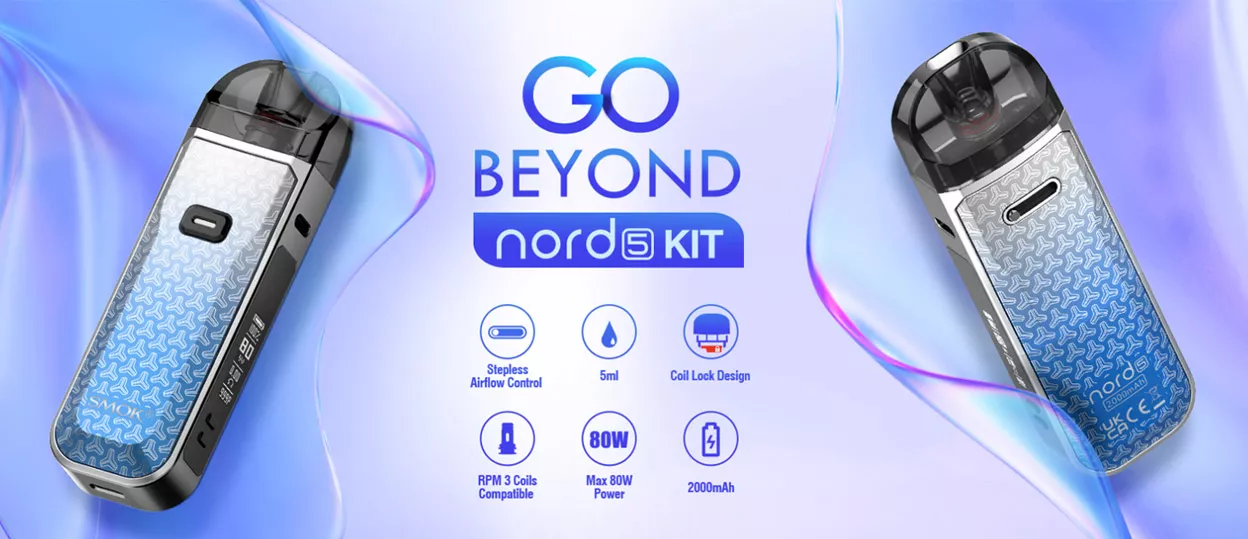 SMOK Nord 5 80W Pod System Kit