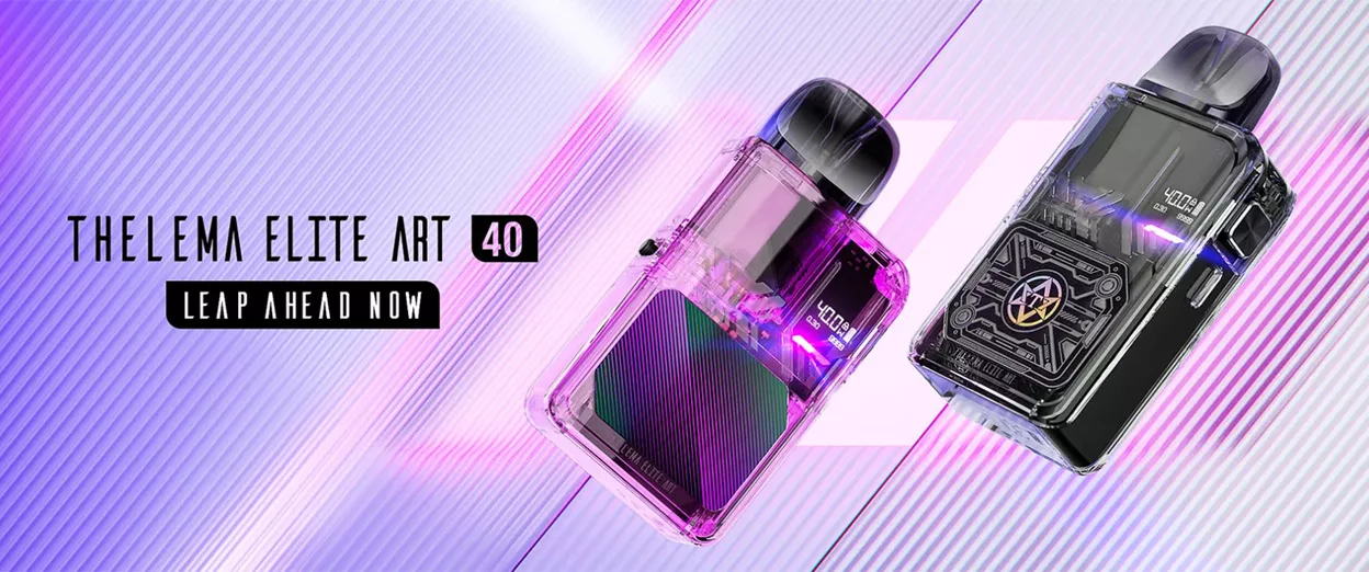 Lost Vape Thelema Elite Art 40 Pod Kit design