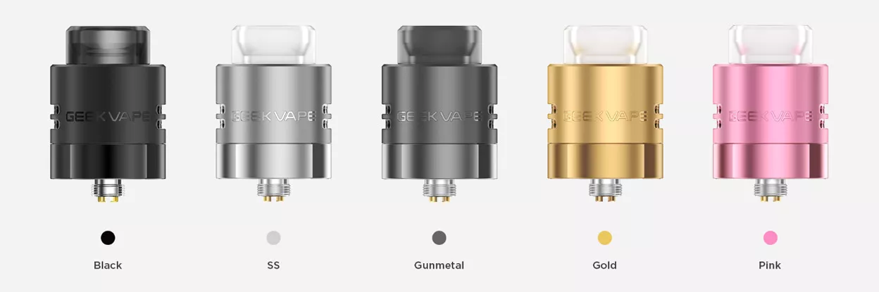 Geekvape Tsunami Reborn Z RDA Tank colors