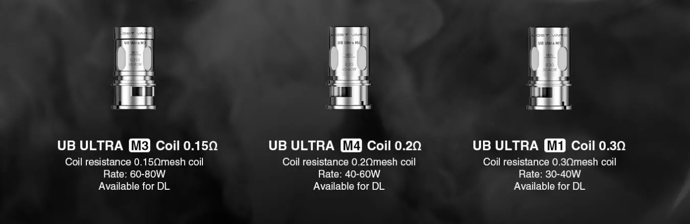 Lost Vape UB Ultra V3 Replacement Coil For Centaurus Q80 Kit