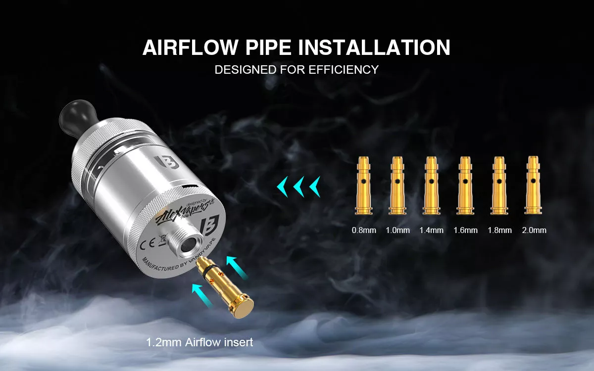 airflow pipe installation