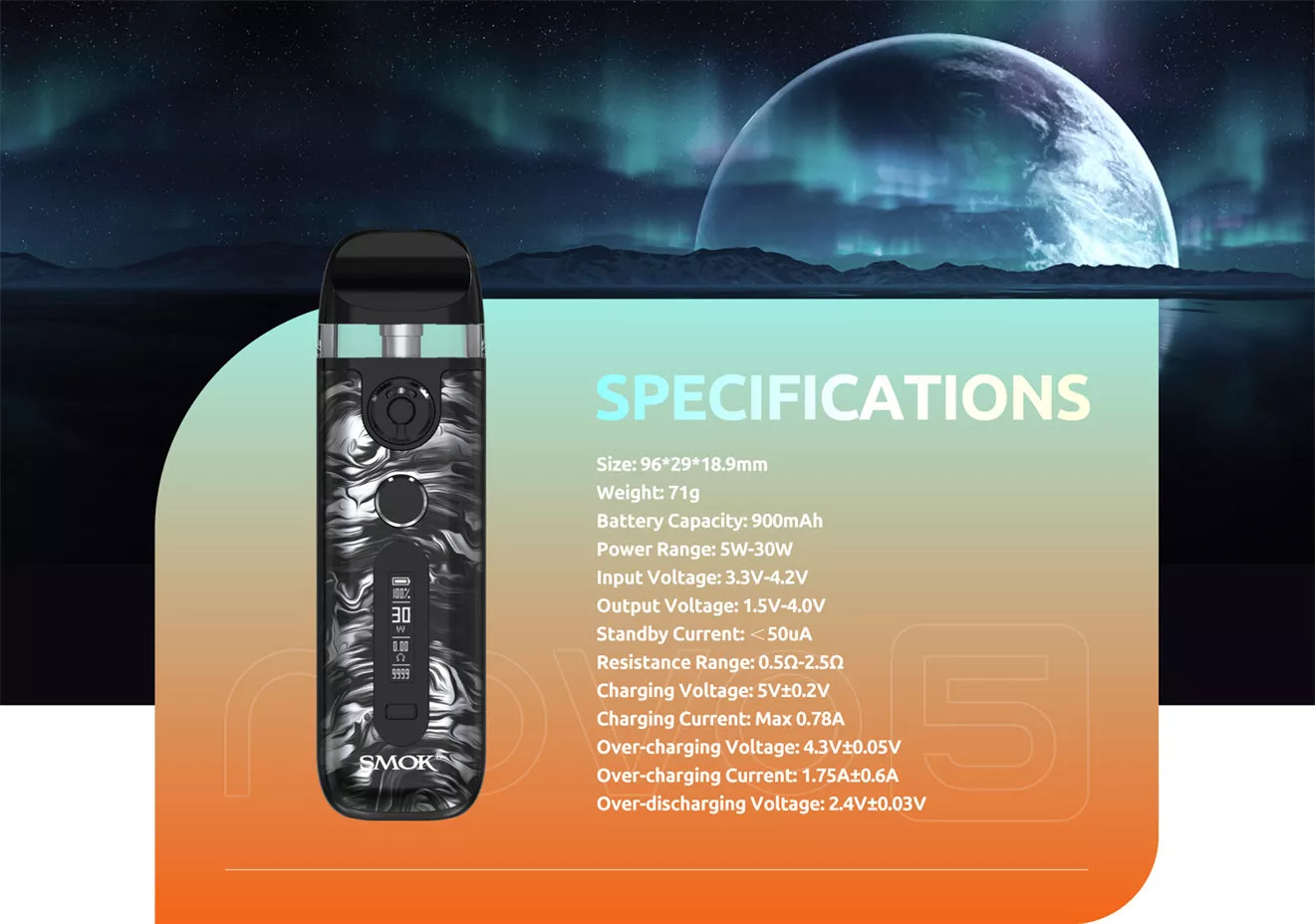 specifications