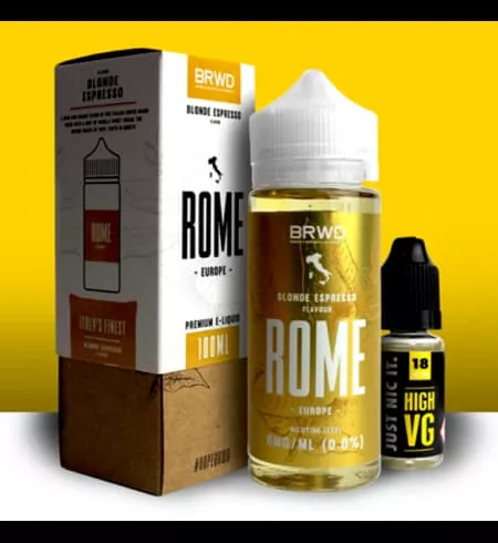 BRWD, Rome e-liquid, vape