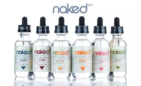  Naked100 brand, e-liquid, premium juice 