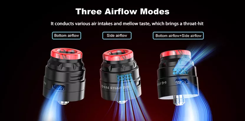 three airflow modes
