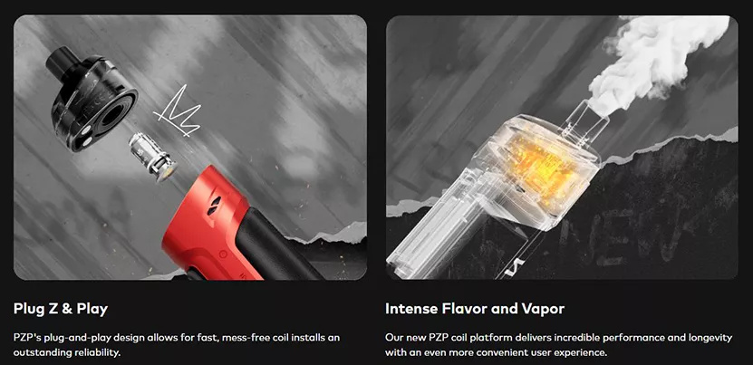 intense flavor and vapor
