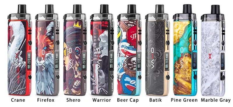 OXVA ORIGIN X KIT ANNIVERSARY EDITION COLORS