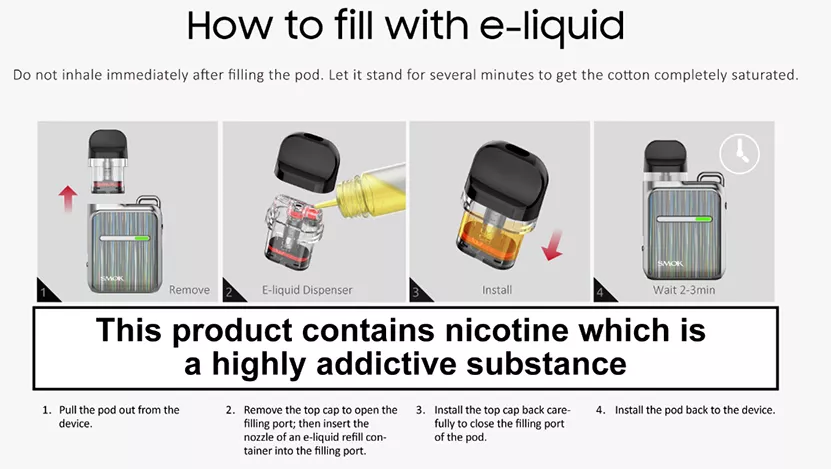 e-liquid info