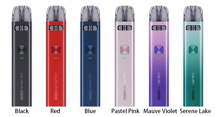 UWELL CALIBURN G3 ECO POD SYSTEM KIT COLORS