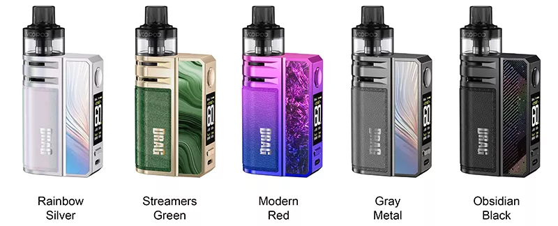 VOOPOO DRAG E60 KIT FOREST ERA EDITION COLORS