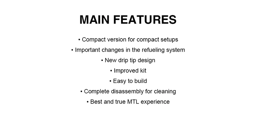 main features