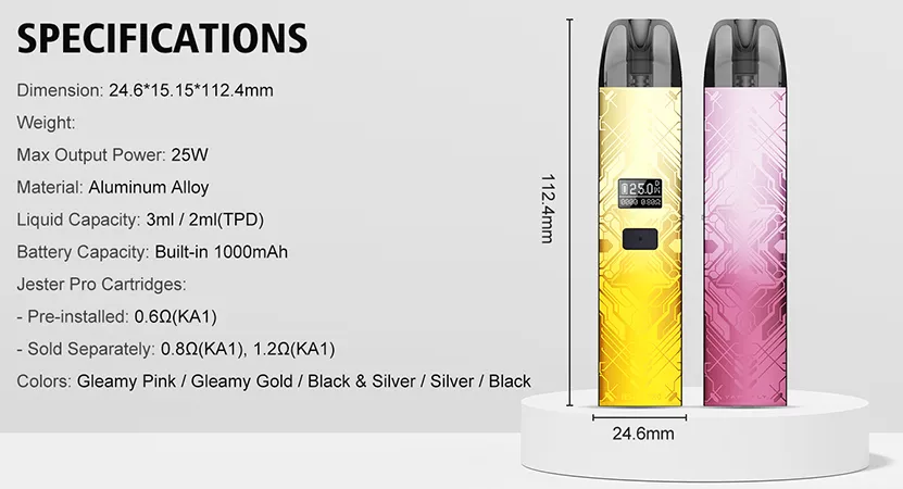 specifications