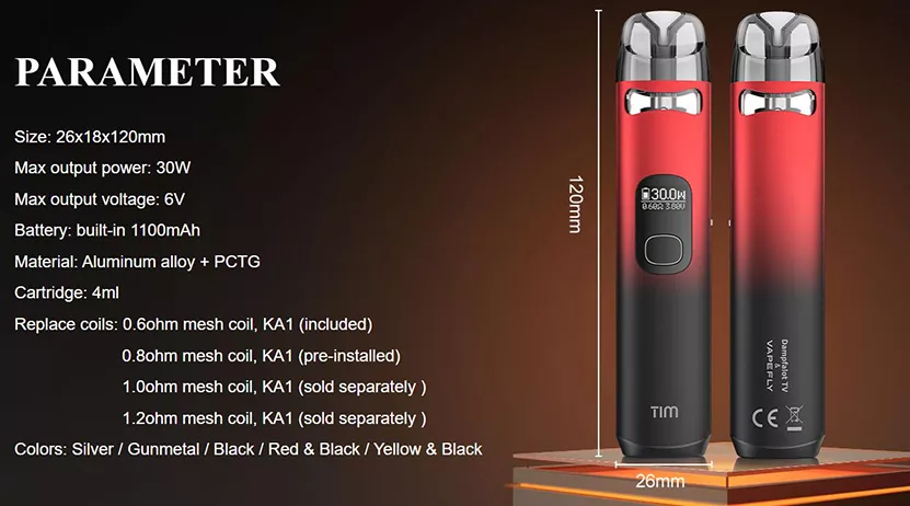 Tim Pod Kit Parameters