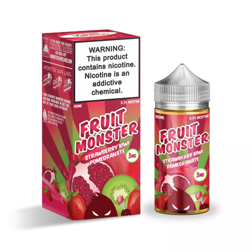 Jam Monster Fruit Monster Strawberry Kiwi Pomegranate E-liquid