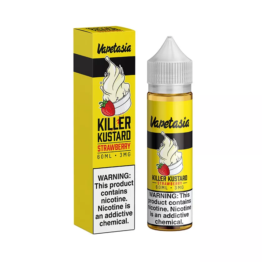 Vapetasia Killer Kustard Strawberry E-liquid