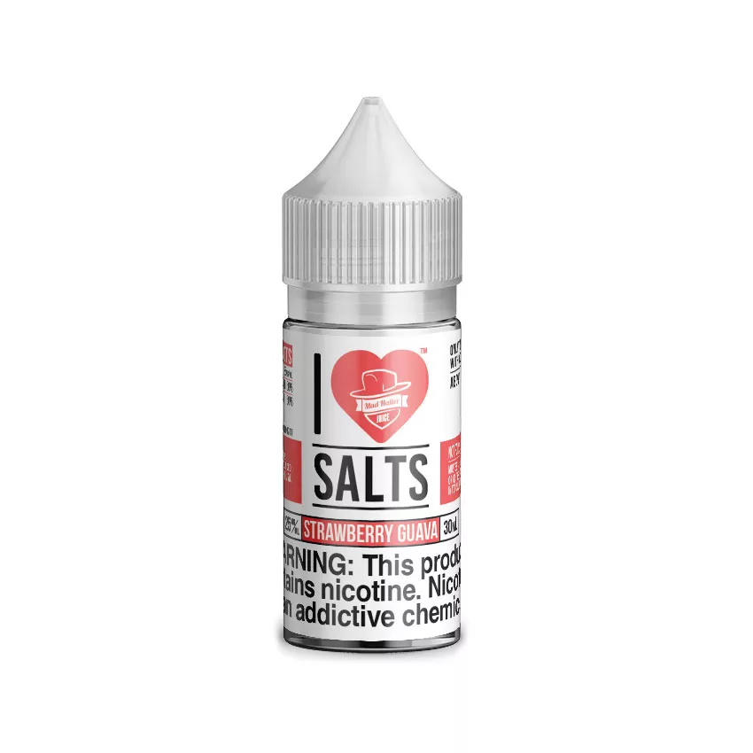 Mad Hatter I Love Salts Strawberry Guava Salt E-liquid