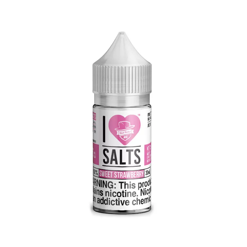 Mad Hatter I Love Salts Sweet Strawberry Salt E-liquid