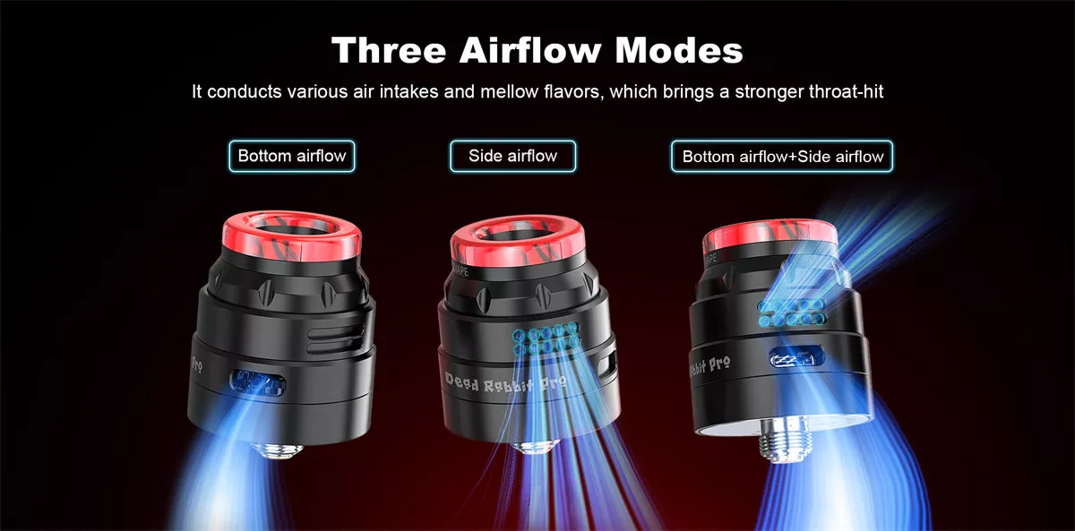 Three Airflow Modes