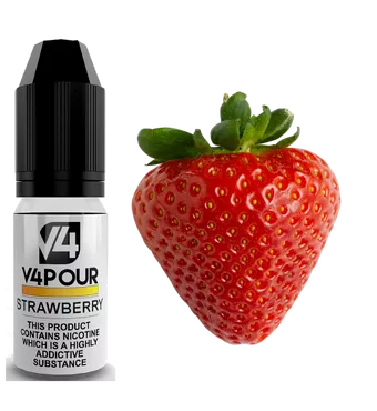 Strawberry E Liquid by V4 V4POUR 10ml £3