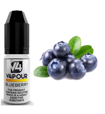 Blueberry E Liquid by V4 V4POUR 10ml £3