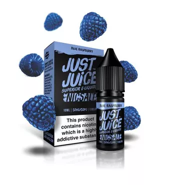 Just Juice Blue Raspberry 10ml Nicotine Salt E Liquid £5.03