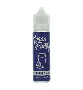 Blueberry Milk 50/60ml E Liquid by Monas Pantry. FREE Nicotine Shot £14.55