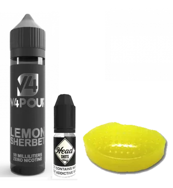 Lemon Sherbet by V4 V4POUR E Liquid | 50ml Short Fill £7.99