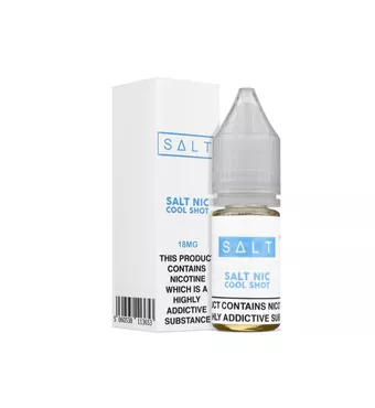 Salt Nic Cool Shots 18mg Salt base nicotine E Liquid 10ml £3.99