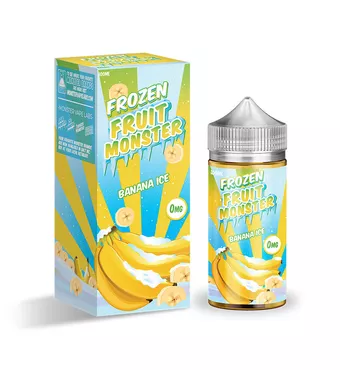 100ml Jam Monster Fruit Monster Banana ICE E-liquid £21.46