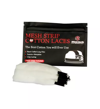 Steam Crave Mesh Strip Cotton Laces For Aromamizer Plus V2 RDTA (10pcs/pack) £0.01