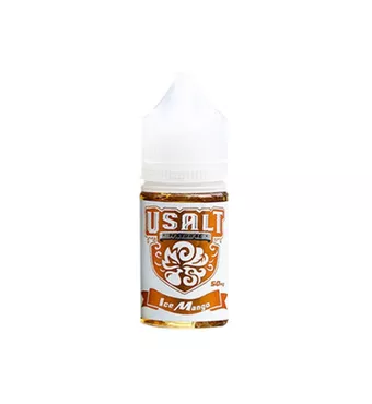 10ml Usalt Premium Nicotine Salt Ice Mango E-liquid £2.16