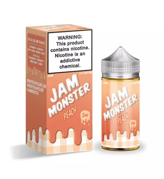 100ml Jam Monster Peach E-liquid £17.67