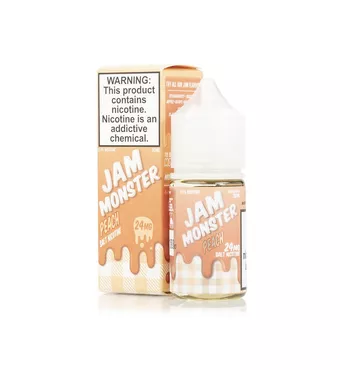 30ml Jam Monster Peach Salt E-liquid £15.81