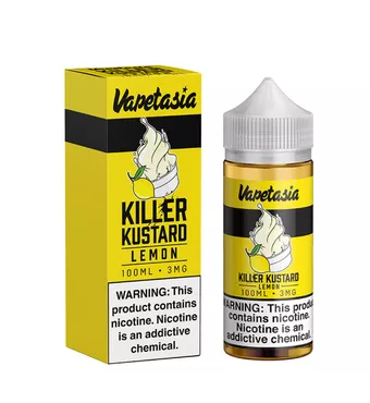 100ml Vapetasia Killer Kustard Lemon E-liquid £0.01