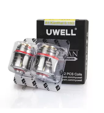 Uwell Replacement Coils (0.15ohm & 0.18ohm) For Valyrian Tank Atomizer (2pcs/Pack) £0.01