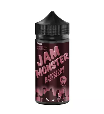 100ml Jam Monster Raspberry E-liquid £21.25