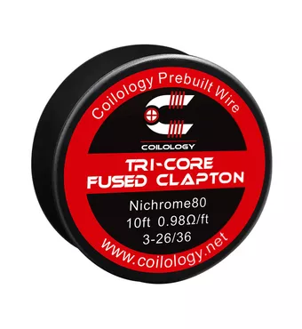 10ft Coilology Tri-Core Fused Clapton Spool Wire £5.14