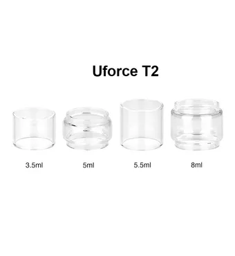 1pcs Universal Glass Tube For VOOPOO Uforce T2 Tank Atomizer £0.01