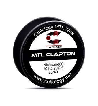 10ft Coilology MTL Clapton NI80 Spool Wire 28/40 5.2ohm/ft £4.47