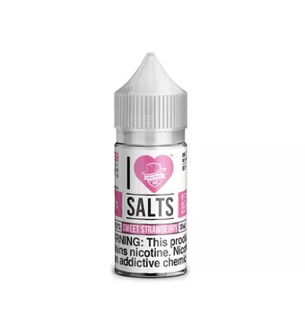 30ml Mad Hatter I Love Salts Sweet Strawberry Salt E-liquid £12.58