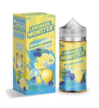 100ml Jam Monster Lemonade Monster Blueberry Lemonade E-liquid £18.49